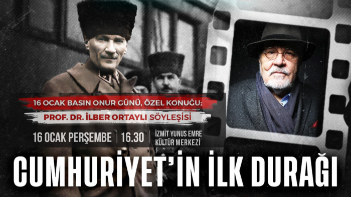 ‘Cumhuriyet’in İlk Durağı İzmit’ galasının onur konuğu: Prof. Dr. İlber Ortaylı